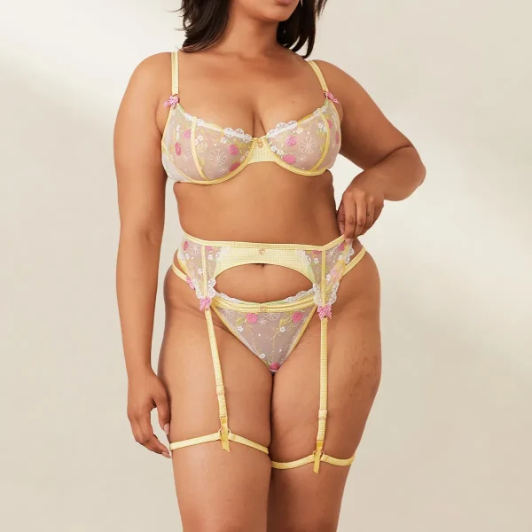 Lounge Underwear Adelina Intimates Soutien-Gorge (Ensemble) - Jaune Clearance