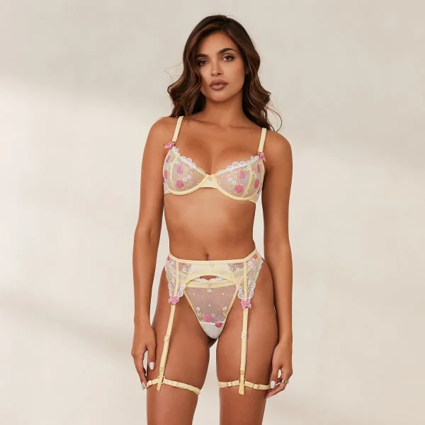 Lounge Underwear Adelina Intimates Soutien-Gorge (Ensemble) - Jaune Clearance