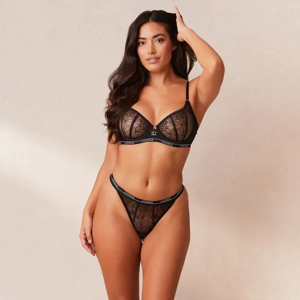 Lounge Underwear Allure Balcony Soutien-Gorge - Noir Cheap