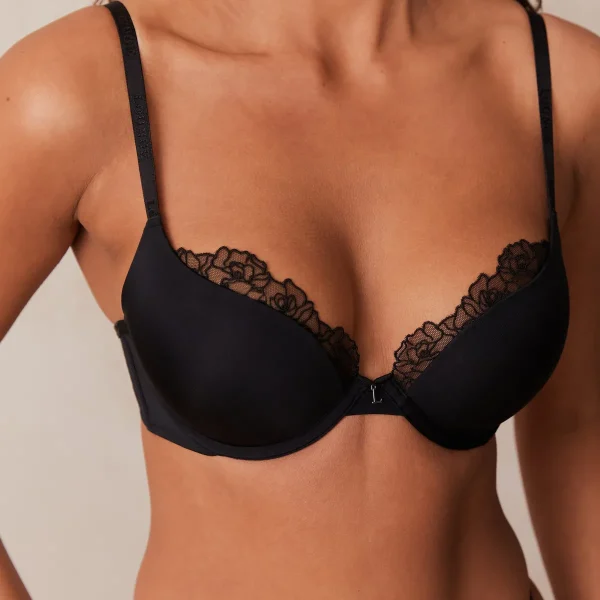 Lounge Underwear Anti-Gravity Soutien-Gorge Push-Up - Noir Best Sale