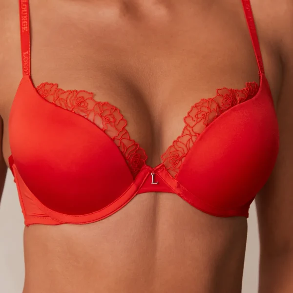 Lounge Underwear Anti-Gravity Soutien-Gorge Push-Up - Rouge Shop