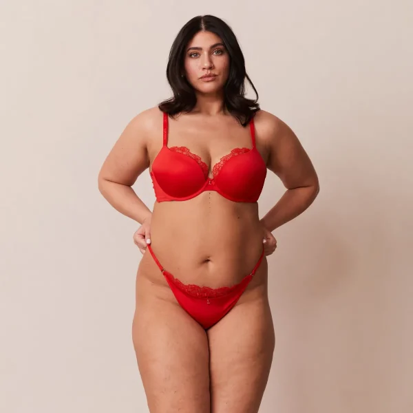 Lounge Underwear Anti-Gravity Soutien-Gorge Push-Up - Rouge Shop