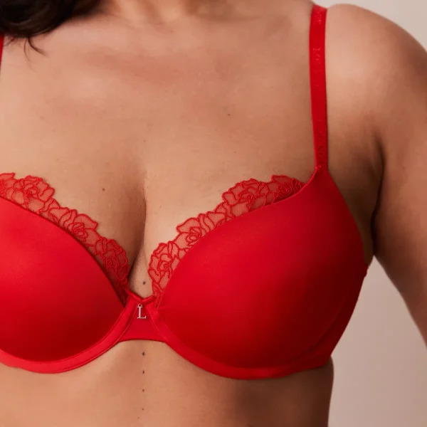 Lounge Underwear Anti-Gravity Soutien-Gorge Push-Up - Rouge Shop