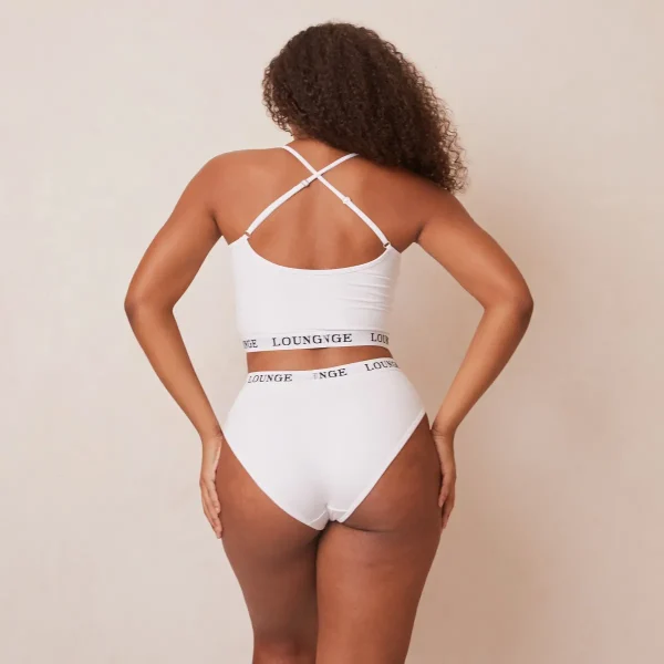 Lounge Underwear Bamboo Basic brassière - Blanc Sale