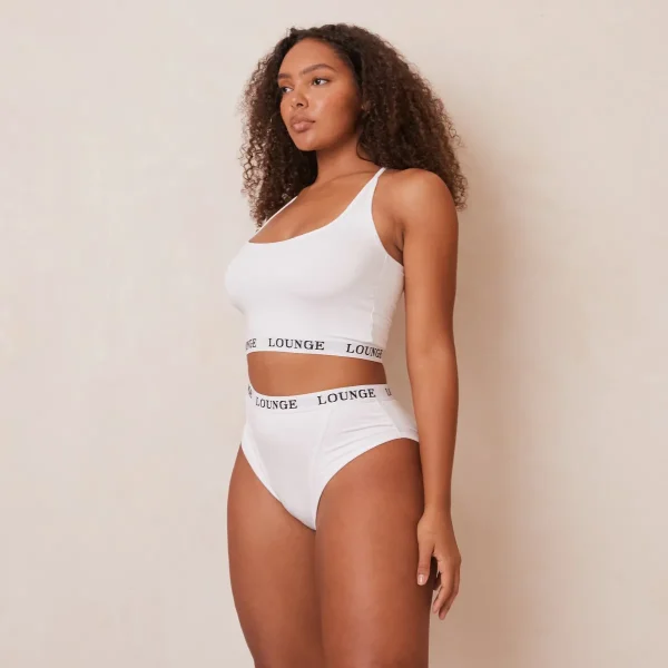 Lounge Underwear Bamboo Basic brassière - Blanc Sale