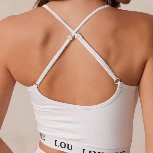 Lounge Underwear Bamboo Basic brassière - Blanc Sale