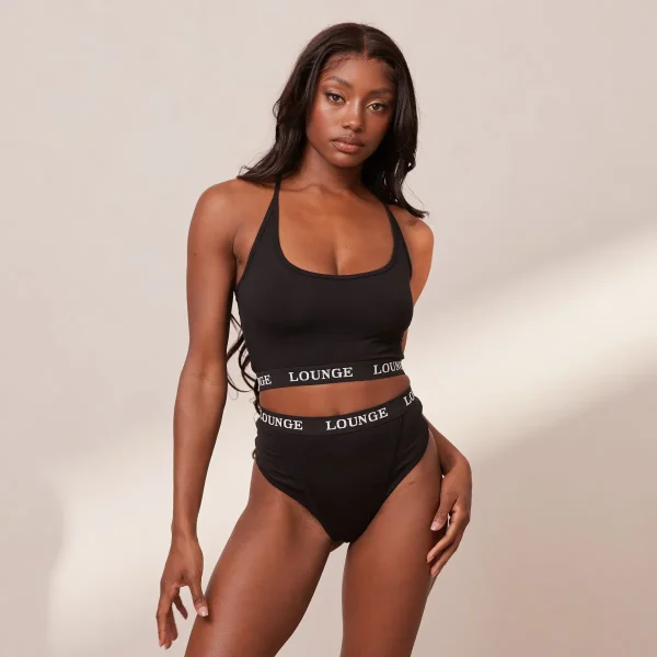 Lounge Underwear Bamboo Basic brassière - Noir Fashion