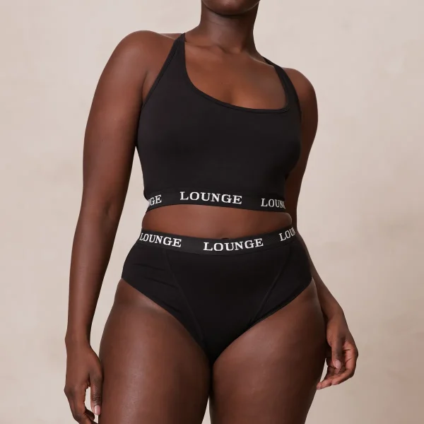 Lounge Underwear Bamboo Basic brassière - Noir Fashion