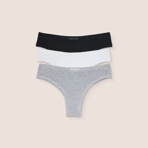 Lounge Underwear Bamboo Comfort Brésilien (Pack de 3) - Multi Online