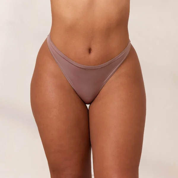 Lounge Underwear Barely There String - Cassis Discount