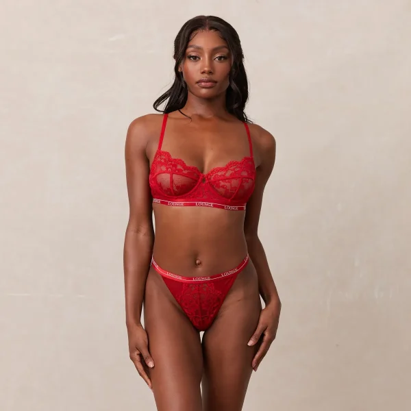 Lounge Underwear Blossom Balcony Soutien-Gorge - Bordeaux Online