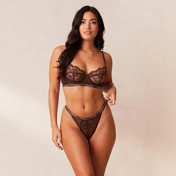 Lounge Underwear Blossom Balcony Soutien-Gorge - Brunette Flash Sale