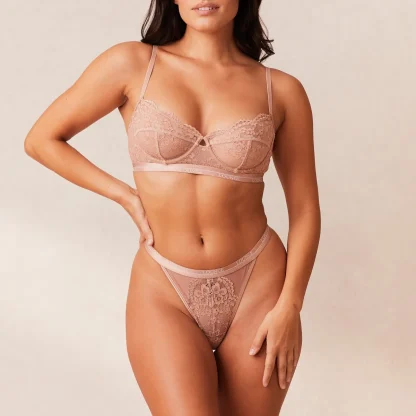 Lounge Underwear Blossom Balcony Soutien-Gorge - Rose Poudré Shop