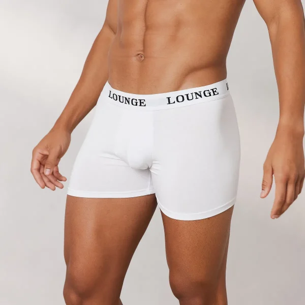 Lounge Underwear Boxers Everyday pour Homme (pack de 3) - Blanc Best