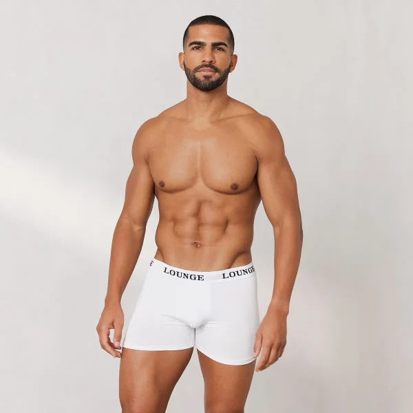 Lounge Underwear Boxers Everyday pour Homme (pack de 3) - Blanc Best