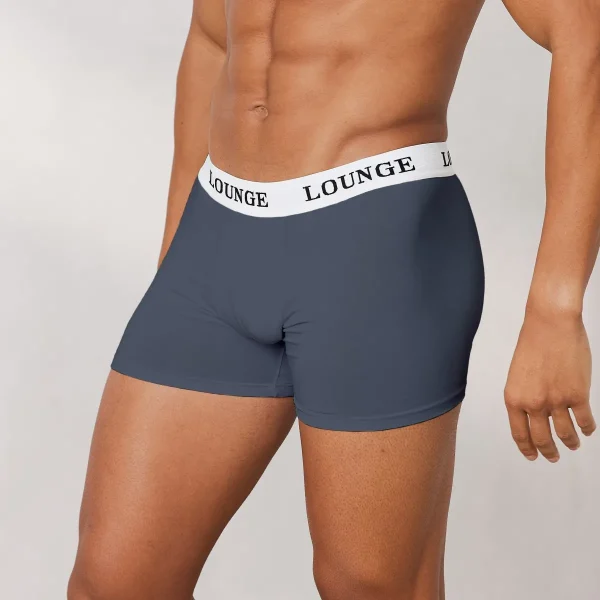 Lounge Underwear Boxers Everyday pour Homme (pack de 3) - Bleu Fumé Clearance