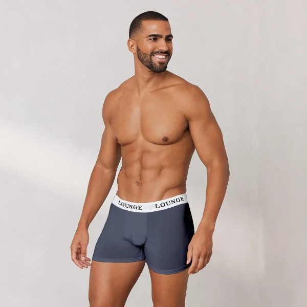 Lounge Underwear Boxers Everyday pour Homme (pack de 3) - Bleu Fumé Clearance