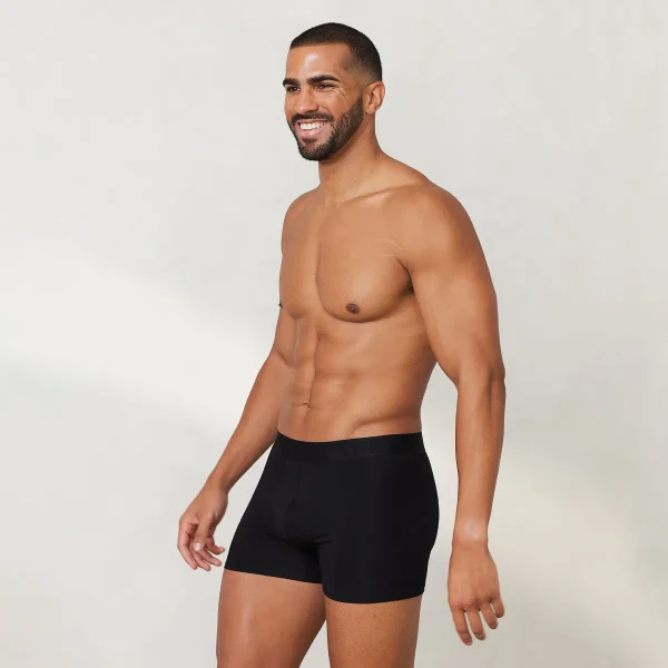 Lounge Underwear Boxers Luxe pour Homme (pack de 3) - Noir Cheap