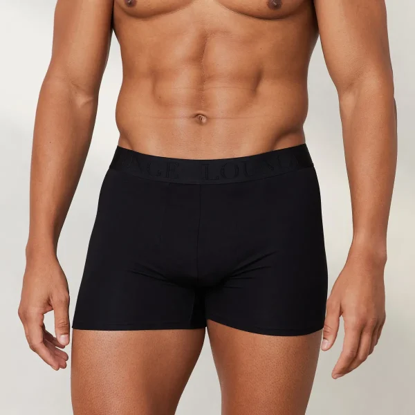 Lounge Underwear Boxers Luxe pour Homme (pack de 3) - Noir Cheap