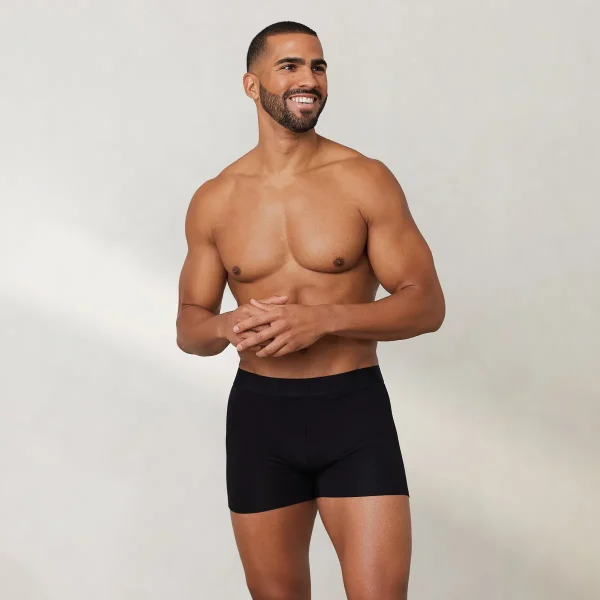 Lounge Underwear Boxers Luxe pour Homme (pack de 3) - Noir Cheap