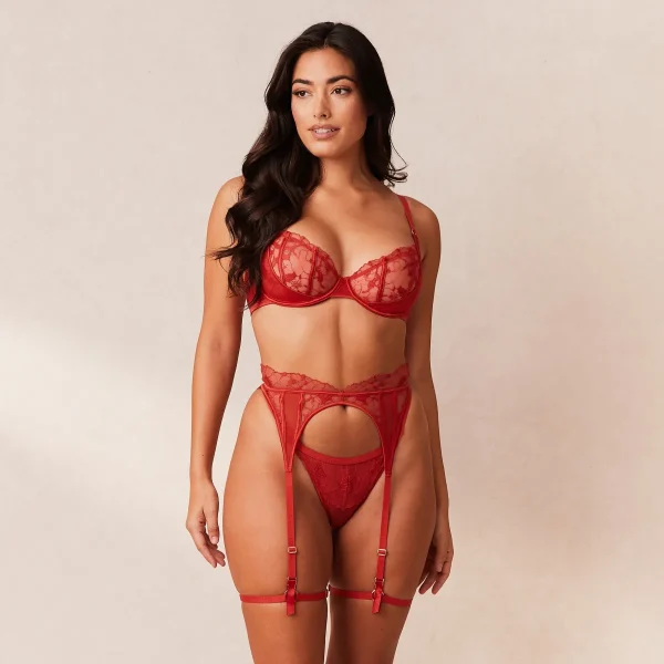 Lounge Underwear Carmen Intimates Soutien-Gorge (Ensemble) - Bordeaux Outlet