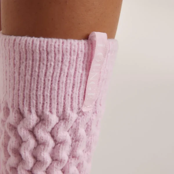 Lounge Underwear Chaussettes Tricotées Snug - Rose Outlet