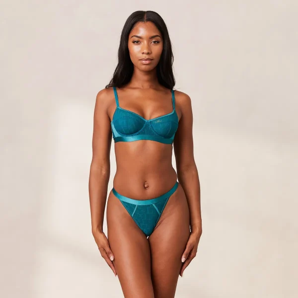 Lounge Underwear Chic Balcony Soutien-Gorge - Turquoise Online