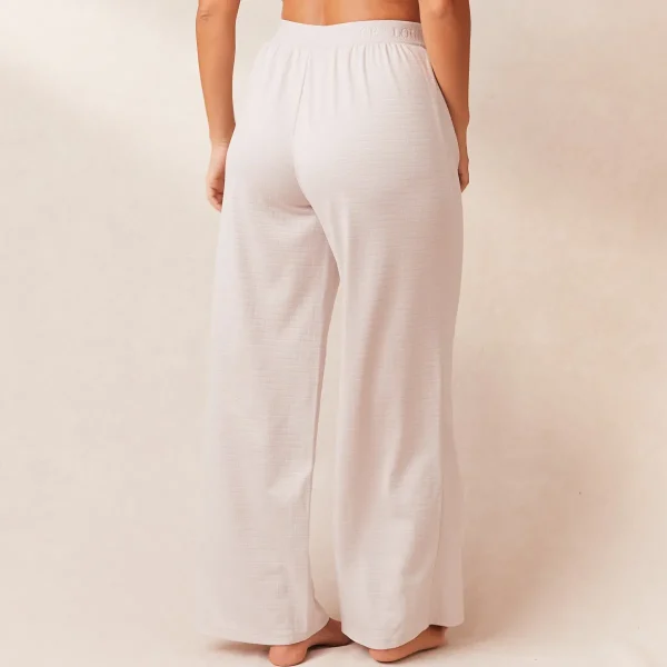 Lounge Underwear Classic Fleece Oversize Pantalon de Pyjama - Crème Online