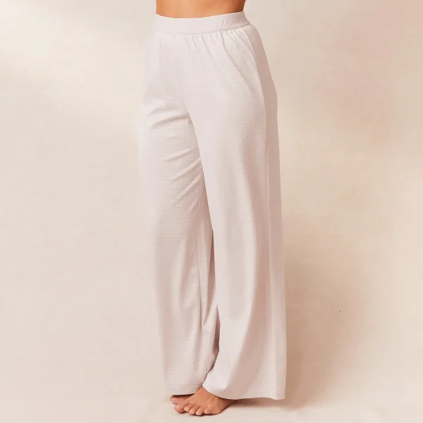 Lounge Underwear Classic Fleece Oversize Pantalon de Pyjama - Crème Online