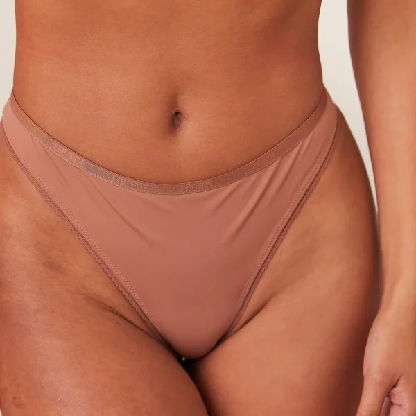 Lounge Underwear Comfort String - Moka Mocha Cheap