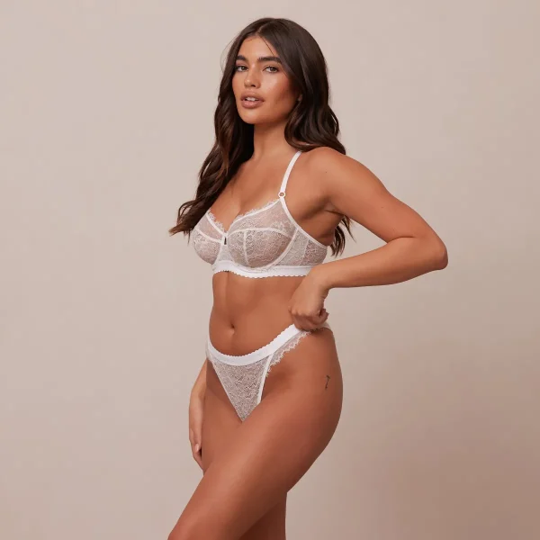 Lounge Underwear Desire Balcony Soutien-Gorge - Blanc Flash Sale