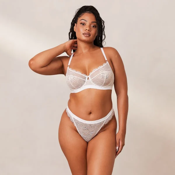 Lounge Underwear Desire Balcony Soutien-Gorge - Blanc Flash Sale