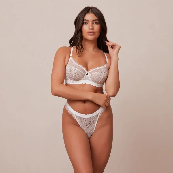 Lounge Underwear Desire Balcony Soutien-Gorge - Blanc Flash Sale