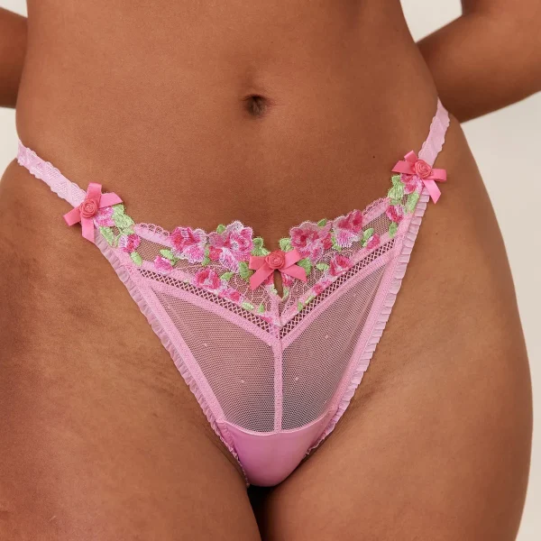 Lounge Underwear Eden String - Rose Cheap