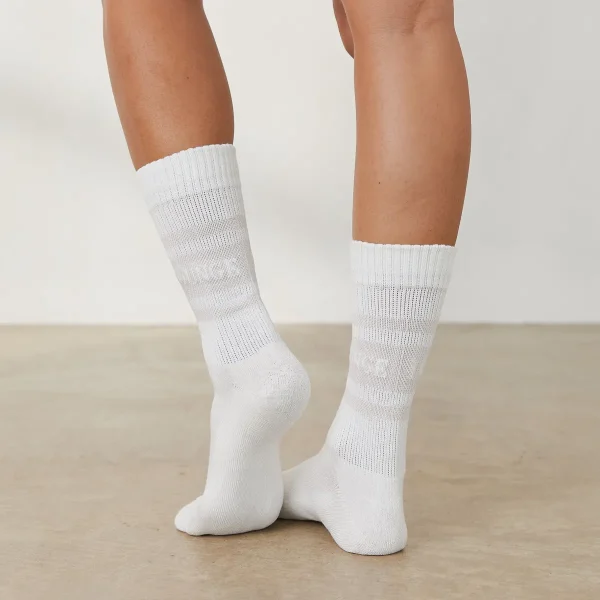 Lounge Underwear Essential Chaussettes (pack de 2) - Crème Outlet