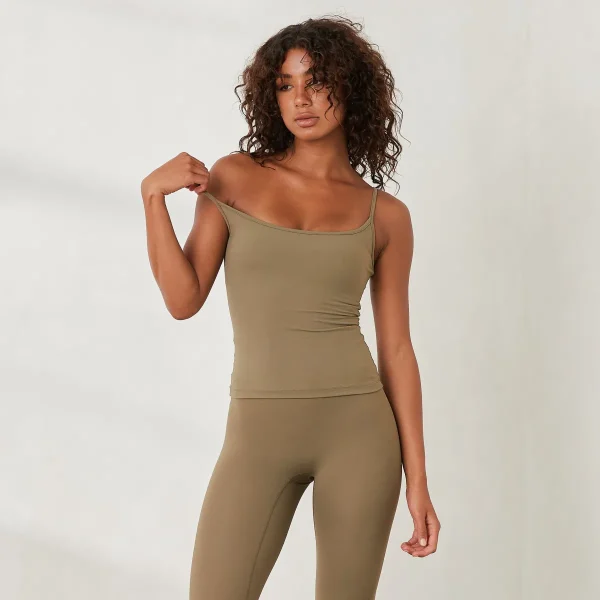 Lounge Underwear Essential Top Caraco - Olive Online