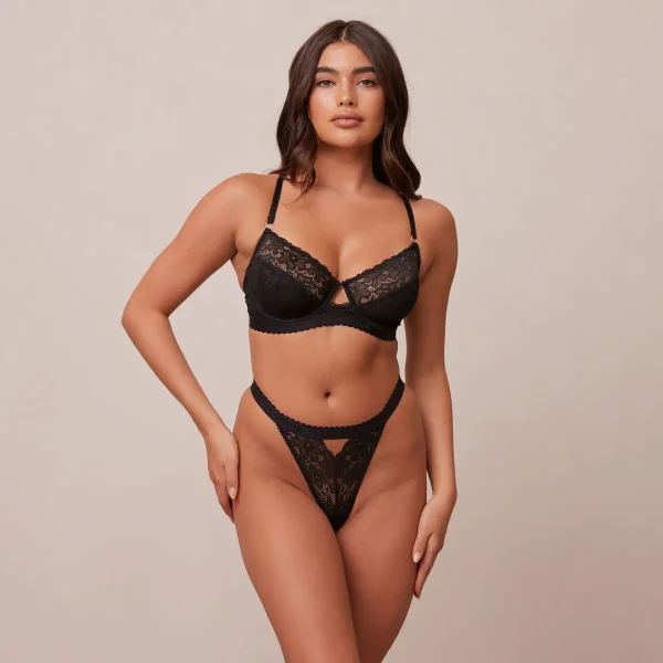 Lounge Underwear Flair Balcony Soutien-Gorge - Noir Shop