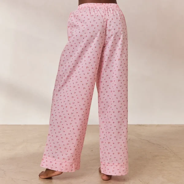 Lounge Underwear Floral Pantalon de Pyjama - Imprimé Rose New