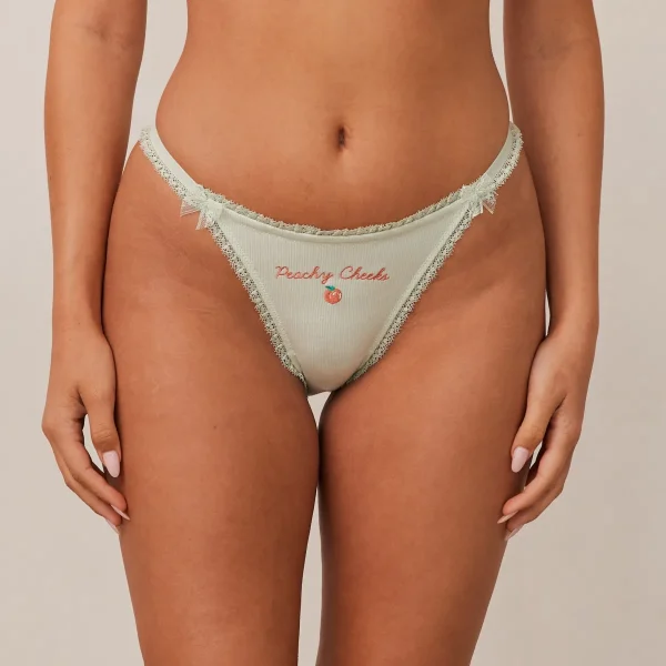 Lounge Underwear Fruity 'Peachy Cheeks' Culotte - Menthe Flash Sale