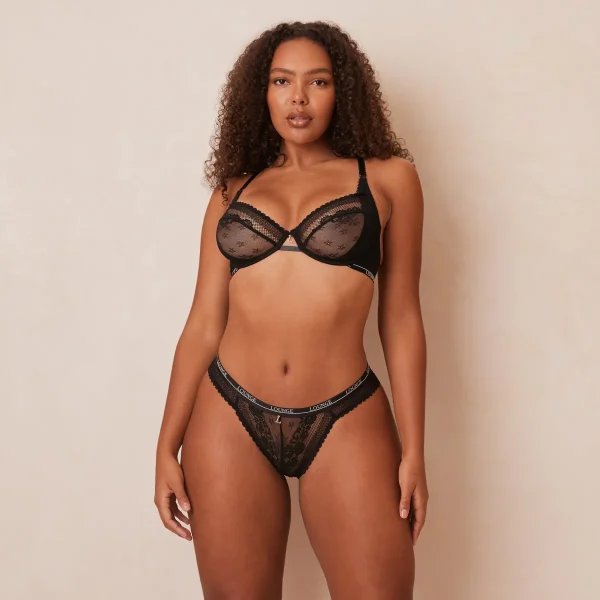 Lounge Underwear Liberty Balcony Soutien-Gorge - Noir Online