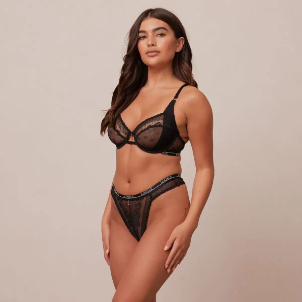 Lounge Underwear Liberty Balcony Soutien-Gorge - Noir Online