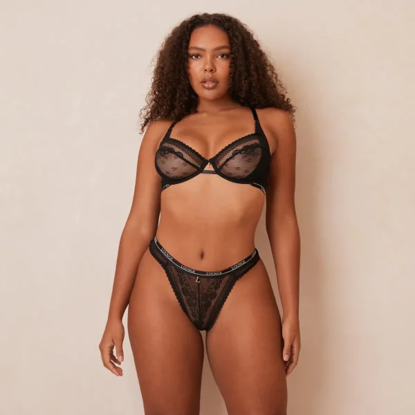 Lounge Underwear Liberty Balcony Soutien-Gorge - Noir Online