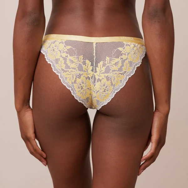 Lounge Underwear Luxe Culotte - Jaune Citron Outlet