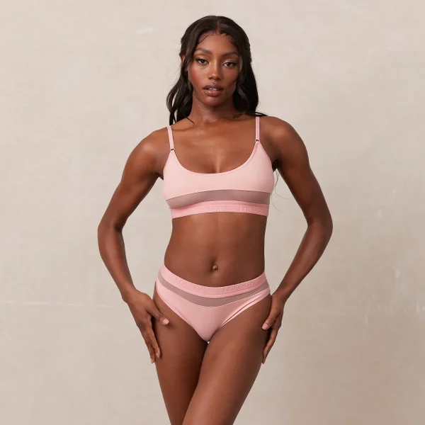 Lounge Underwear Mesh Soutien-Gorge - Rose New