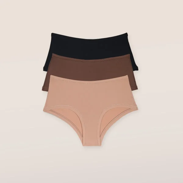 Lounge Underwear Nude Shorty (Pack de 3) - Multiple Discount