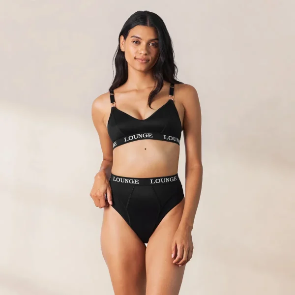 Lounge Underwear Nurture Soutien-Gorge d’Allaitement - Noir Sort Hot