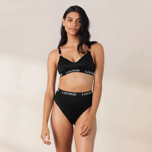 Lounge Underwear Nurture Soutien-Gorge d’Allaitement - Noir Sort Hot