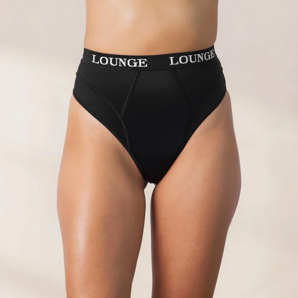 Lounge Underwear Nurture String - Noir Sort Hot