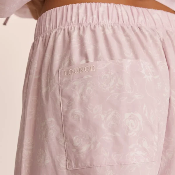 Lounge Underwear Pantalon de Pyjama en Coton - Lilas Shop