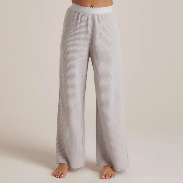 Lounge Underwear Pantalon de Pyjama Soft Waffle - Givre Shop